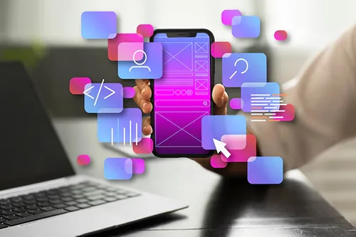 Mobile App Development Mockup